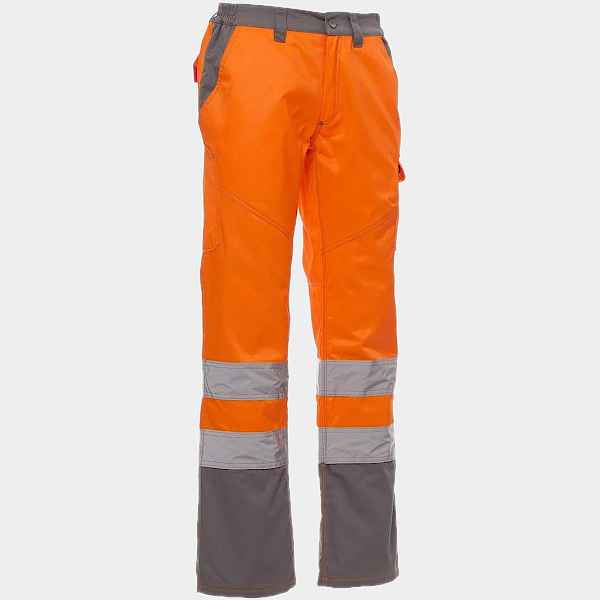 Ανακλαστικό Παντελόνι Εργασίας CHARTER POLAR PAYPER Πορτοκαλί-Γκρι-2